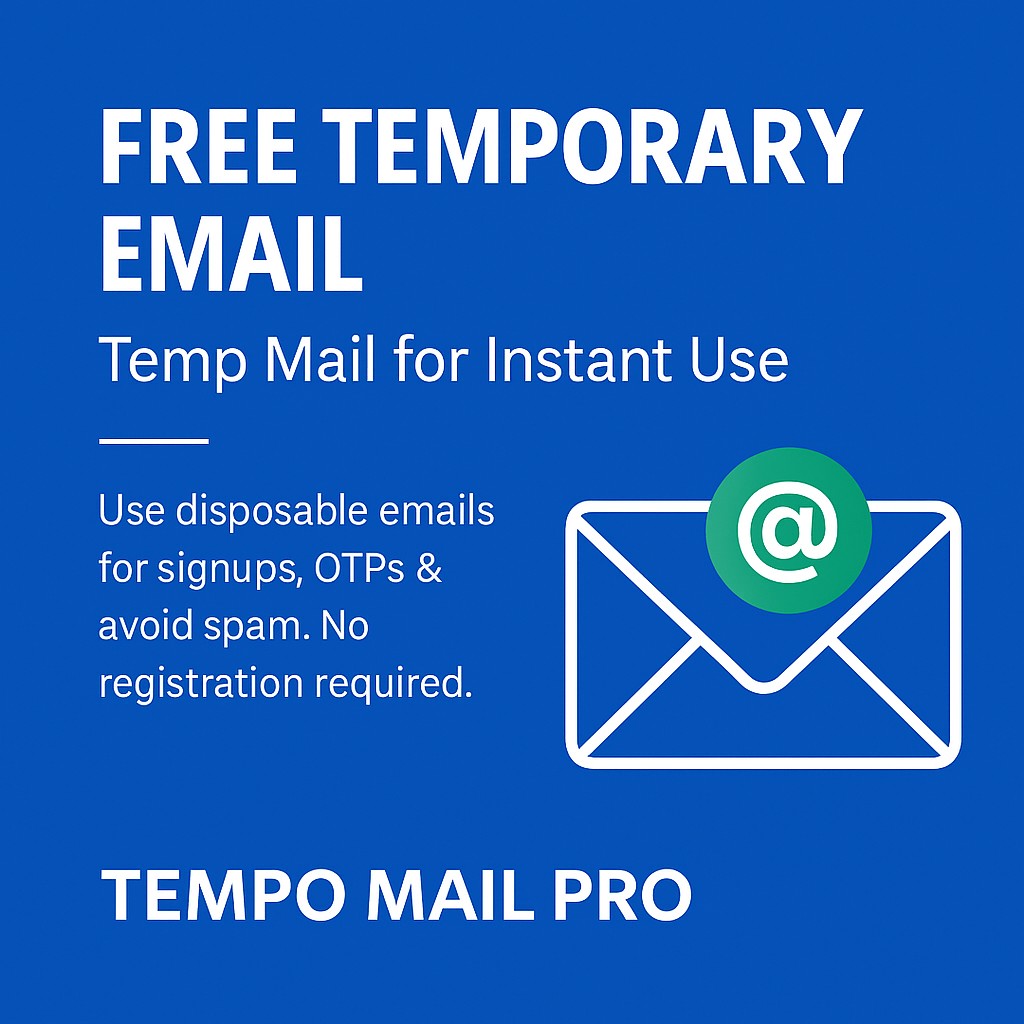 Secure Your Online Life with Tempo-Mail Pro 🔒